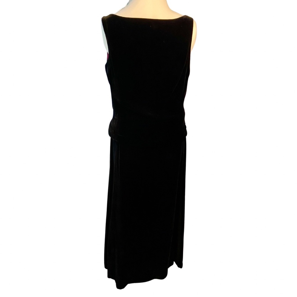 Classic vintage Ann Taylor velvet skirt set Valentines Day - Picture 2 of 6